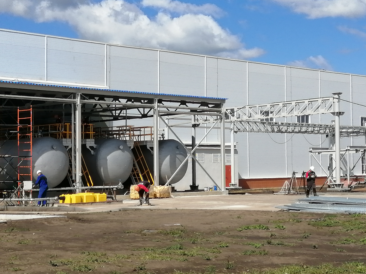 Канализационные очистные сооружения смешанного потока сточных вод предприятий Северного Промузла (СПУ) ПАО "КуйбышевАзот"