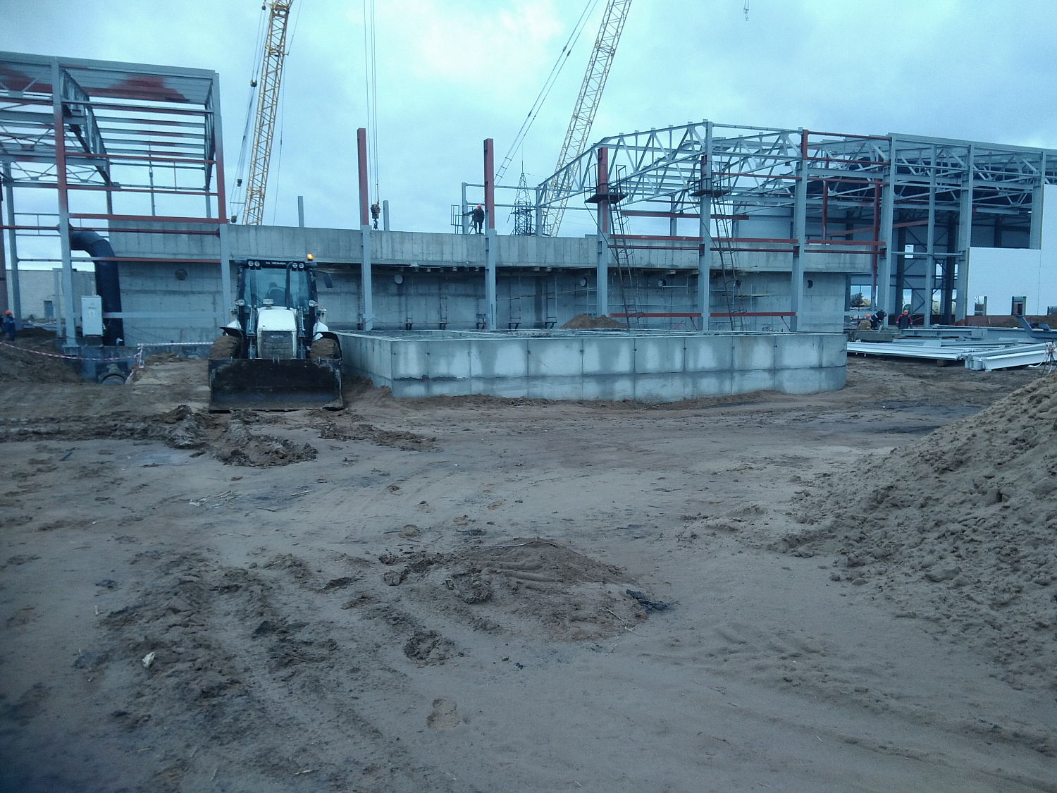 Канализационные очистные сооружения смешанного потока сточных вод предприятий Северного Промузла (СПУ) ПАО "КуйбышевАзот"