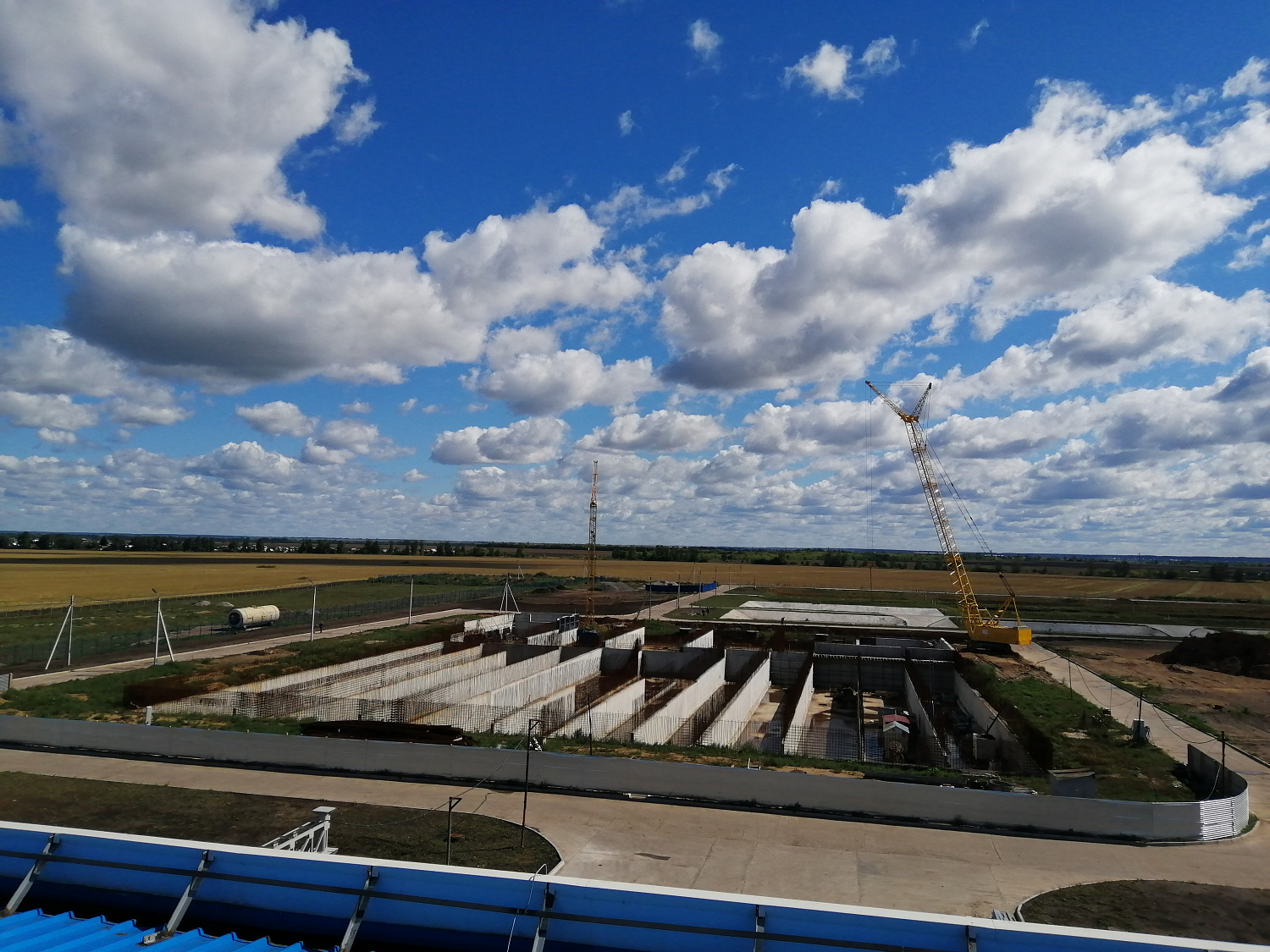 Канализационные очистные сооружения смешанного потока сточных вод предприятий Северного Промузла (СПУ) ПАО "КуйбышевАзот"