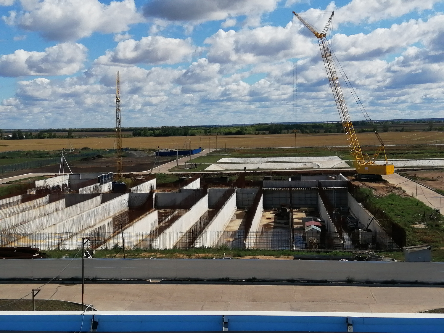 Канализационные очистные сооружения смешанного потока сточных вод предприятий Северного Промузла (СПУ) ПАО "КуйбышевАзот"