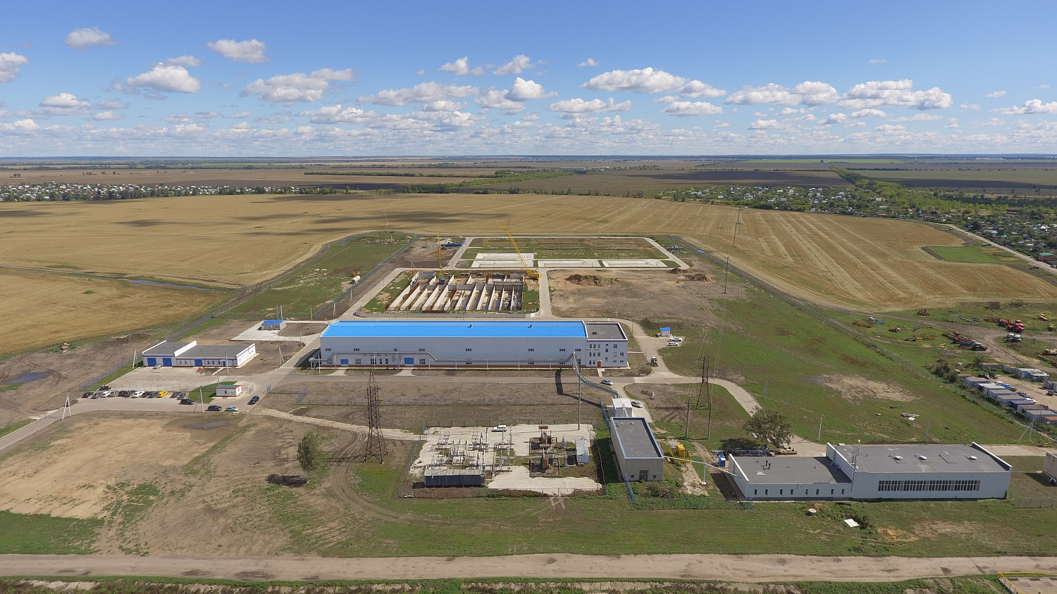 Канализационные очистные сооружения смешанного потока сточных вод предприятий Северного Промузла (СПУ) ПАО "КуйбышевАзот"