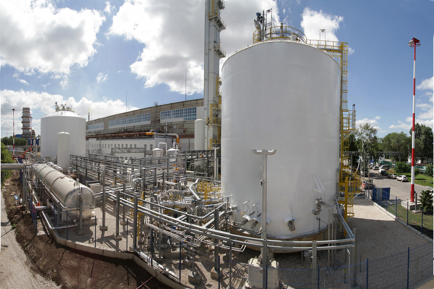 ПАО «КуйбышевАзот», "Строительство комплекса для установок по разделению воздуха и вспомогательного оборудования"